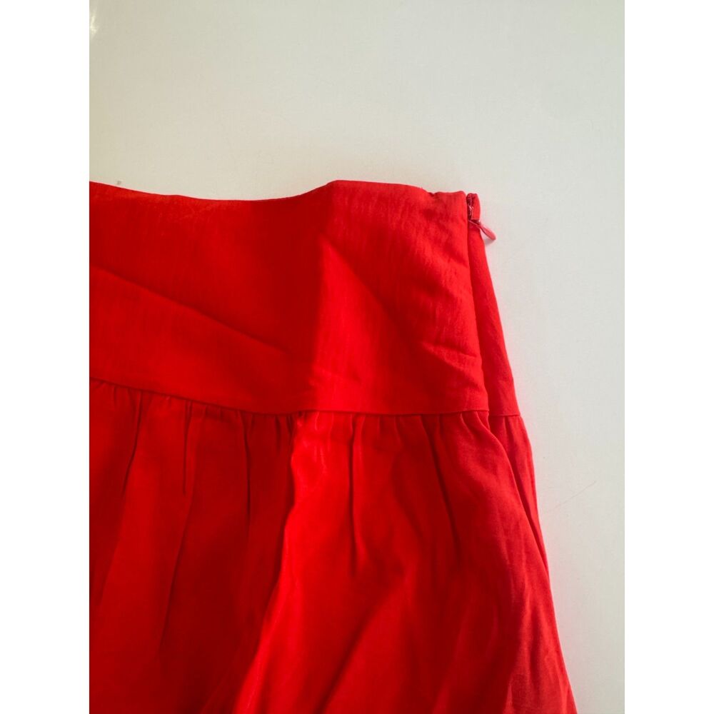 Red Mini Bubble Skirt - A New Day - Womens size 6 NWT - Preppy tenniscore - Picture 7 of 8